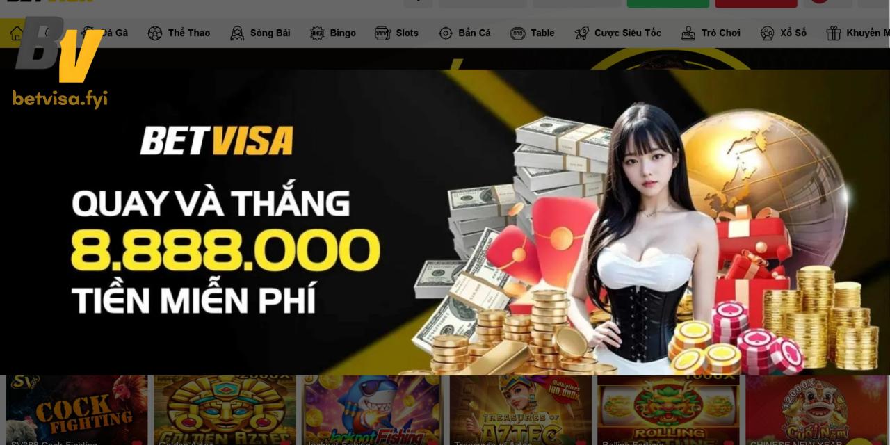 Ảnh chụp màn hình ứng dụng GameG666: Chương trình vòng quay miễn phí BetVisa